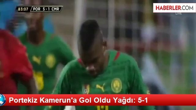 Fenerbahçe'nin Futbolcusu Raul Meireles Portekiz ve Kamerun'un Karşılaştığı Maçta 90 Dakika Oynadı.