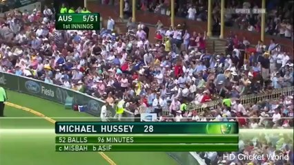 Mohammad Asif 6 for 41 vs Australia 2nd Test SCG Sydey Janua