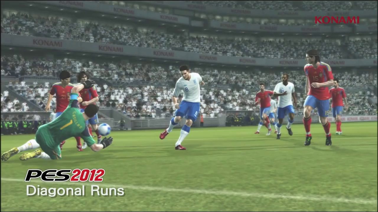 PES 2012 Active AI Diagonal Runs Trailer