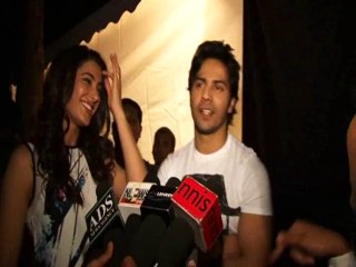 Varun Dhawan & Nargis Fakhri at Youtube Fan Fest India