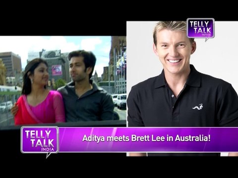 Pyar Ka Dard Hai : Nakuul Mehta aka Aditya MEETS Cricketer Brett Lee EXCLUSIVE