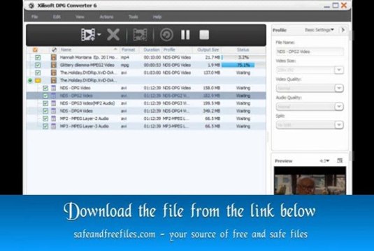 Get Xilisoft DPG Converter 7.4 Serial Number Free