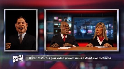 Puppet Nation ZA | News Update | Oscar Pistorius Interview On Guns, Watermelons, Brains, Zombies And Love.