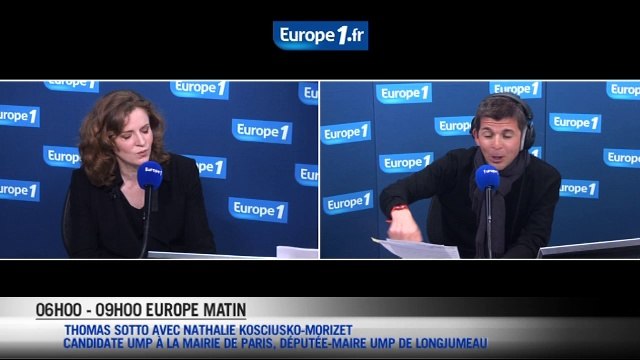 Nathalie Kosciusko-Morizet, invitée d'Europe 1