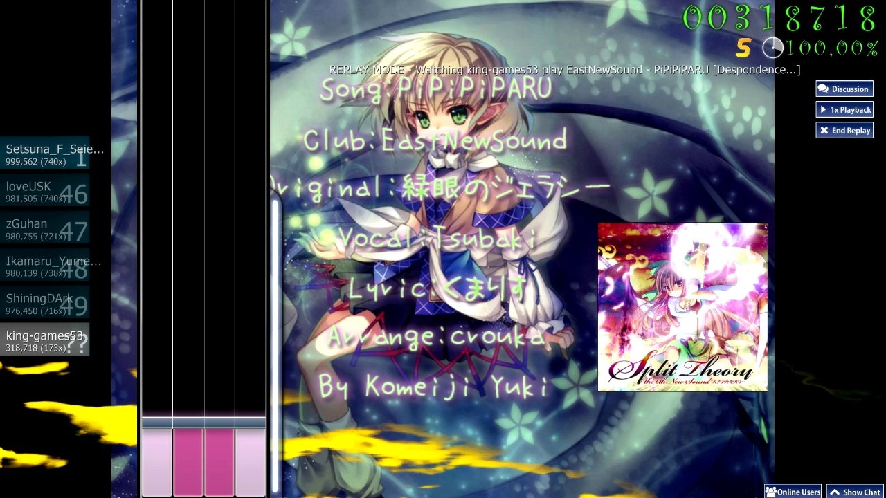 EastNewSound - PiPiPiPARU [Osu!Mania]