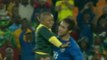 Soccer : little boy on the Field will hug Neymar - South Africa VS Brazil