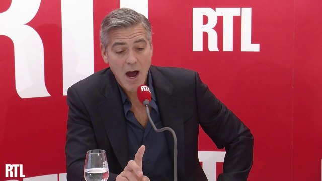 George Clooney évoque le problème du vol d'art par les nazis dans Monuments Men , en salles le 12 mars 2014.