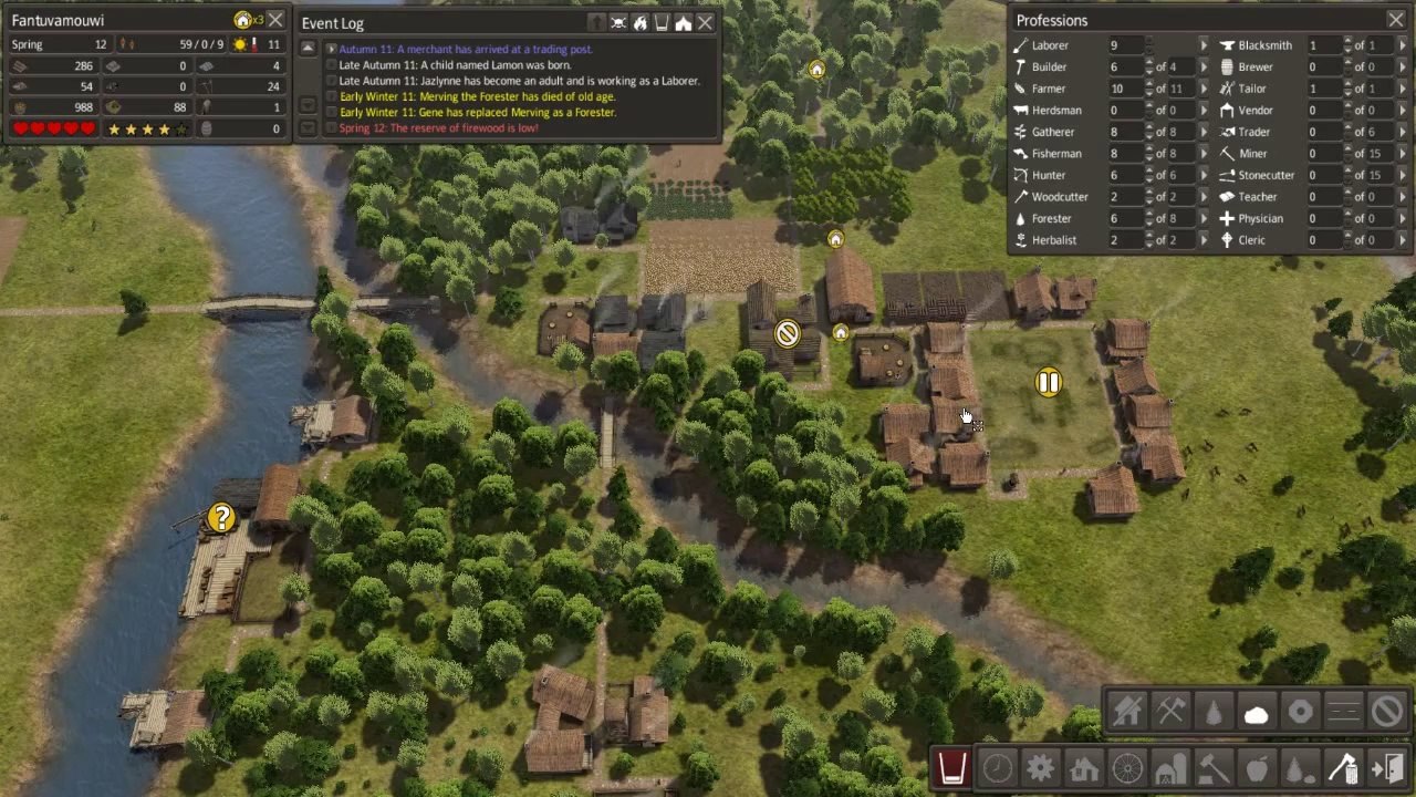 Banished - Ep. 7 : Le bois ça brûle NOOoon !!! - Playthrough FR HD par Fanta