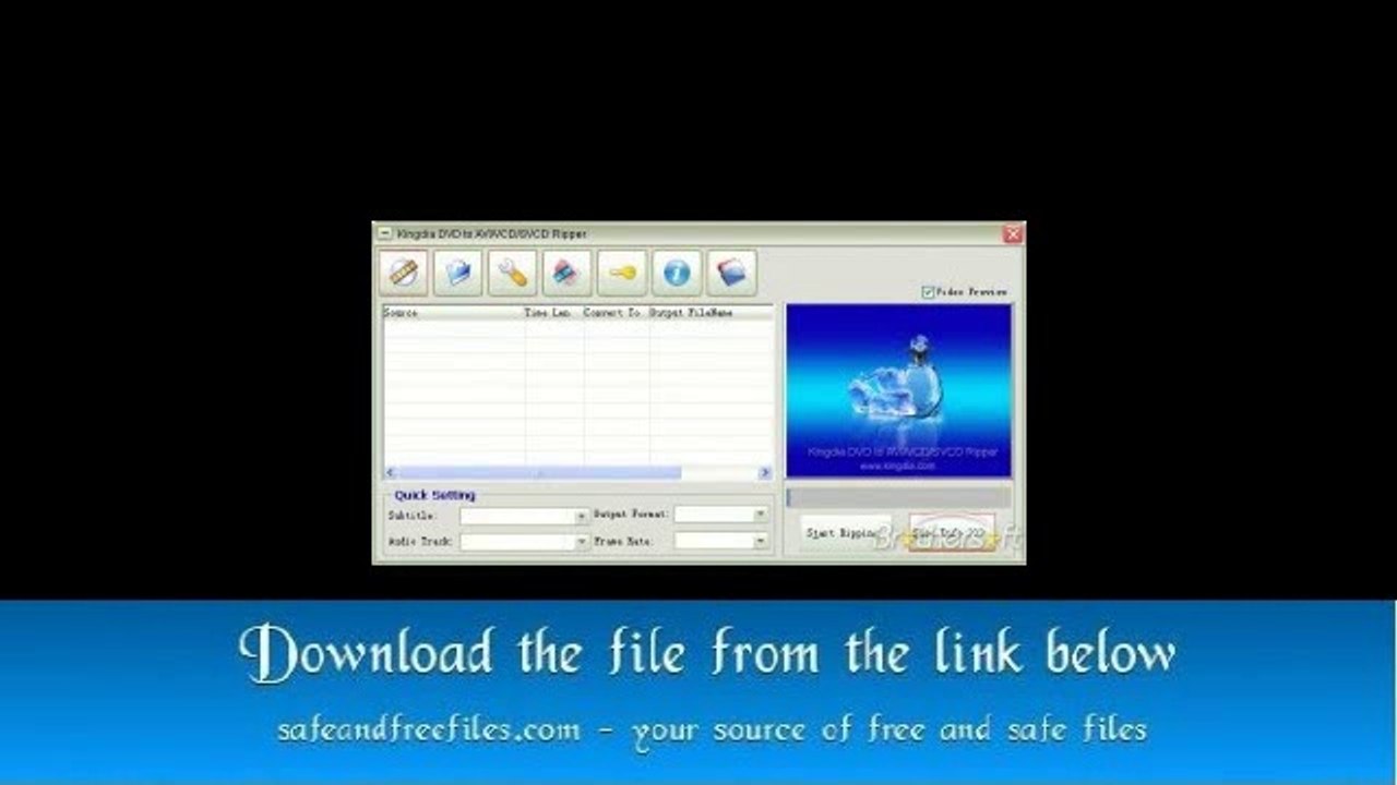 Kingdia DVD to AVI-VCD-SVCD Ripper SE 3.7.91