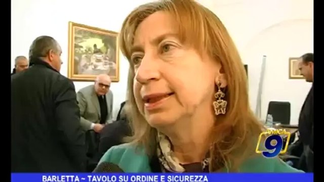 Barletta | Tavolo su ordine e sicurezza
