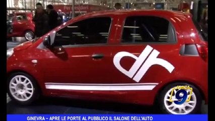 Ginevra | Apre le porte al pubblico il salone dell'auto