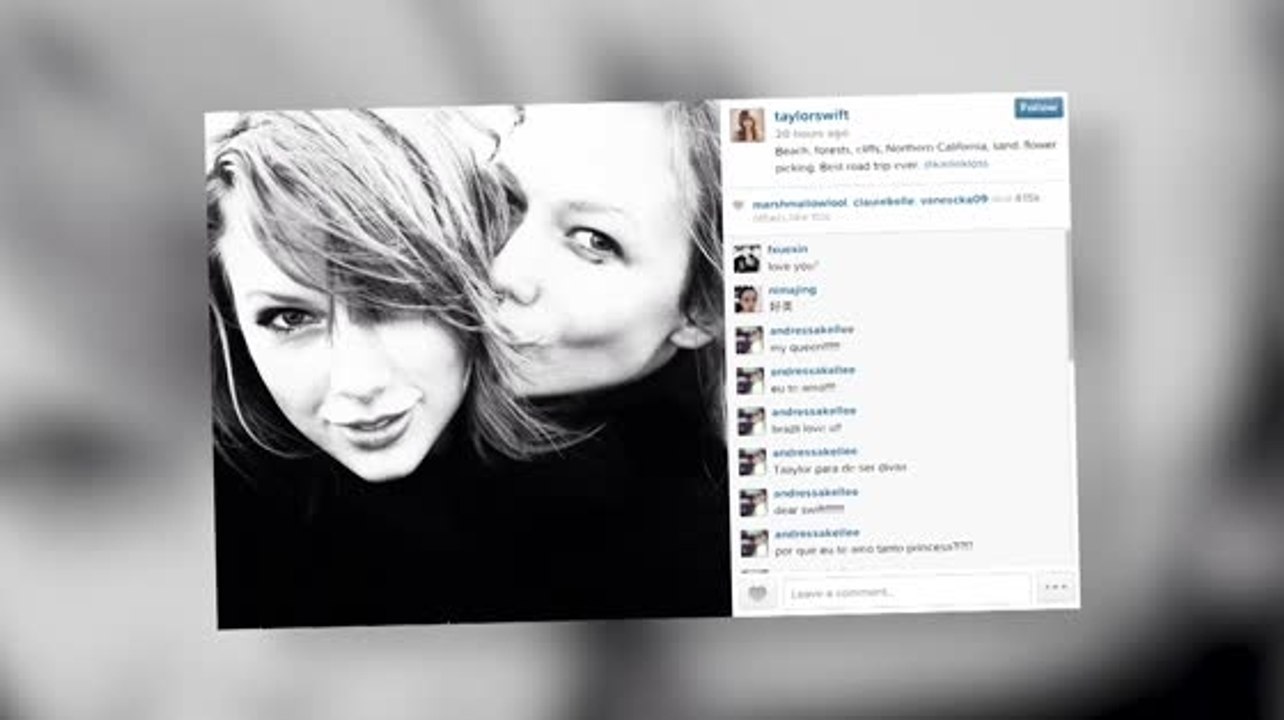 Taylor Swift et Karlie Kloss font un voyage en voiture