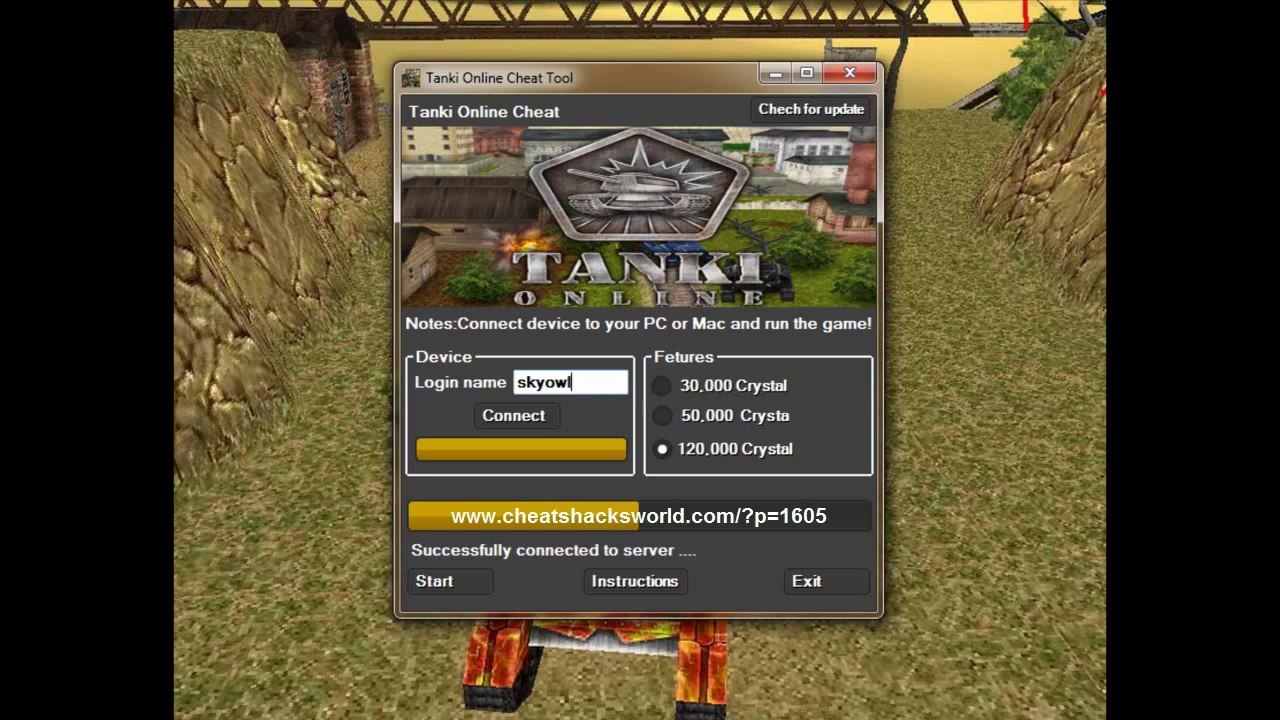 March 2014 Tanki Online Crystals Cheat Tool 2014