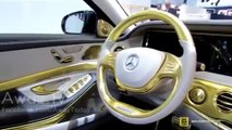 2014 Mercedes S-Class - Gold Plated Carlsson CS50 - Exterior and Interior Walkaround
