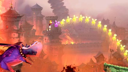 Rayman Legends - Gameplay niveau musical sur Xbox One