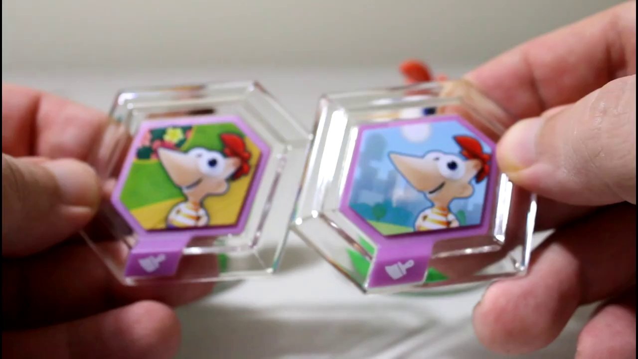 Disney Infinity Phineas and Ferb Toy Box Pack Unboxing 1080p HD