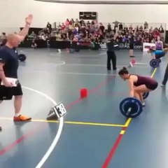 Weight Lifting women farting