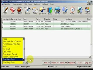 Personel Modulu Kullanımı