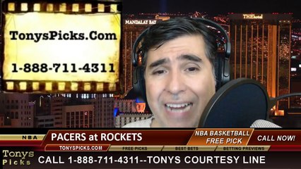 Houston Rockets vs. Indiana Pacers Pick Prediction NBA Pro Basketball Odds Preview 3-7-2014