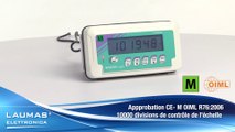 WDESKLIGHT – Indicateurs de pesage IP67 en ABS avec afficheur LCD – LAUMAS