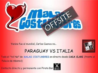 Malas Costumbres Lunes 14-06-2010 I
