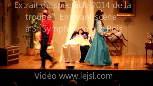 Extrait du spectacle 2014 de la troupe En avant Scène (St Symphorien des Bois)