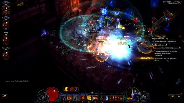Diablo 3 : La cour maudite - Cathédrale, niveau 2 - Coffre