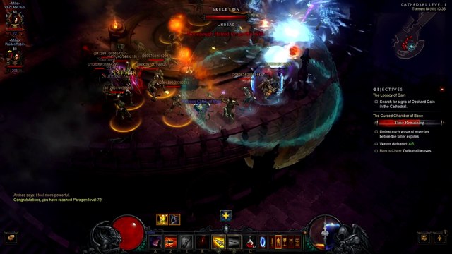 Diablo 3 : La chambre des Os maudite - Cathédrale, niveau 1 - Sanctuaire