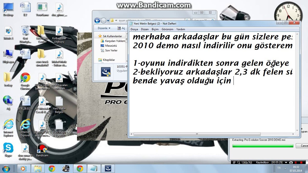 pes 2010 demo nasıl indirilir
