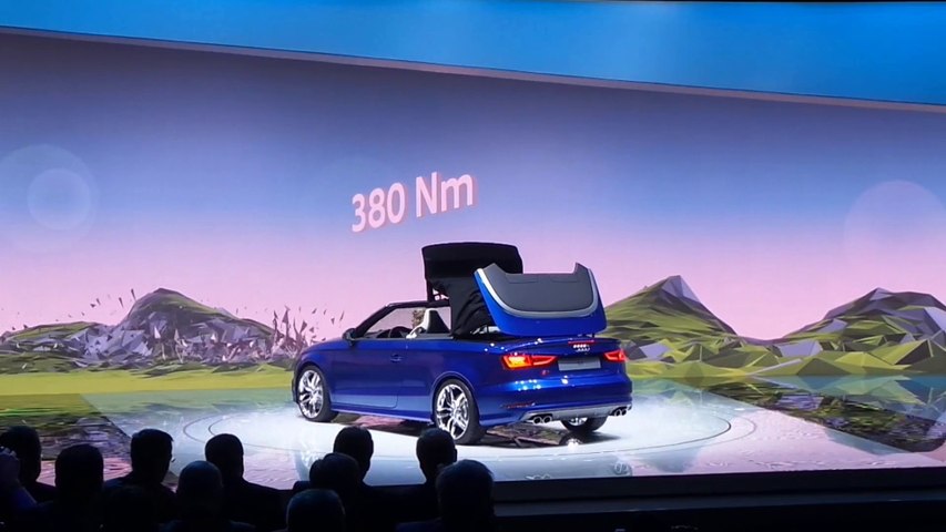 GENÈVE 2014 : Audi S3 Cabriolet