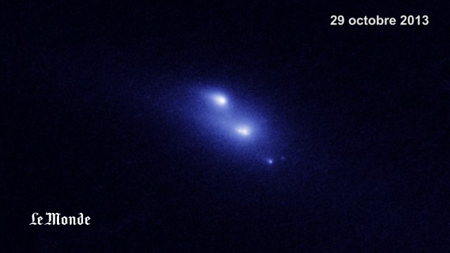 L'énigmatique désintégration d'un astéroïde de 200 000 tonnes