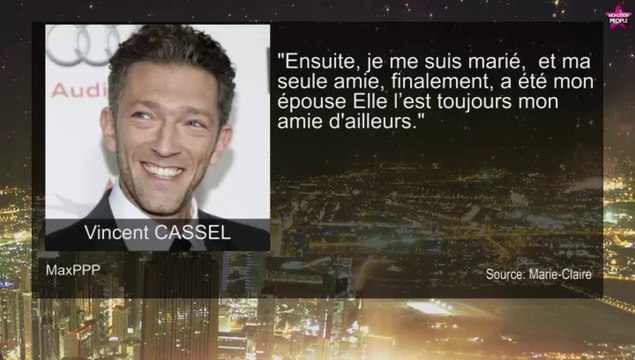 Vincent Cassel: confessions intimes de l'acteur