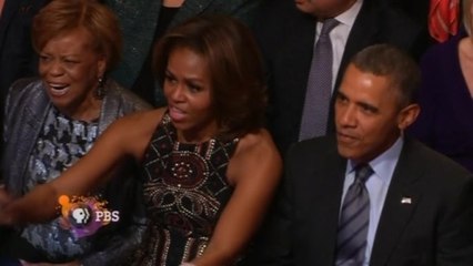 Obamas welcome Women of Soul to White House