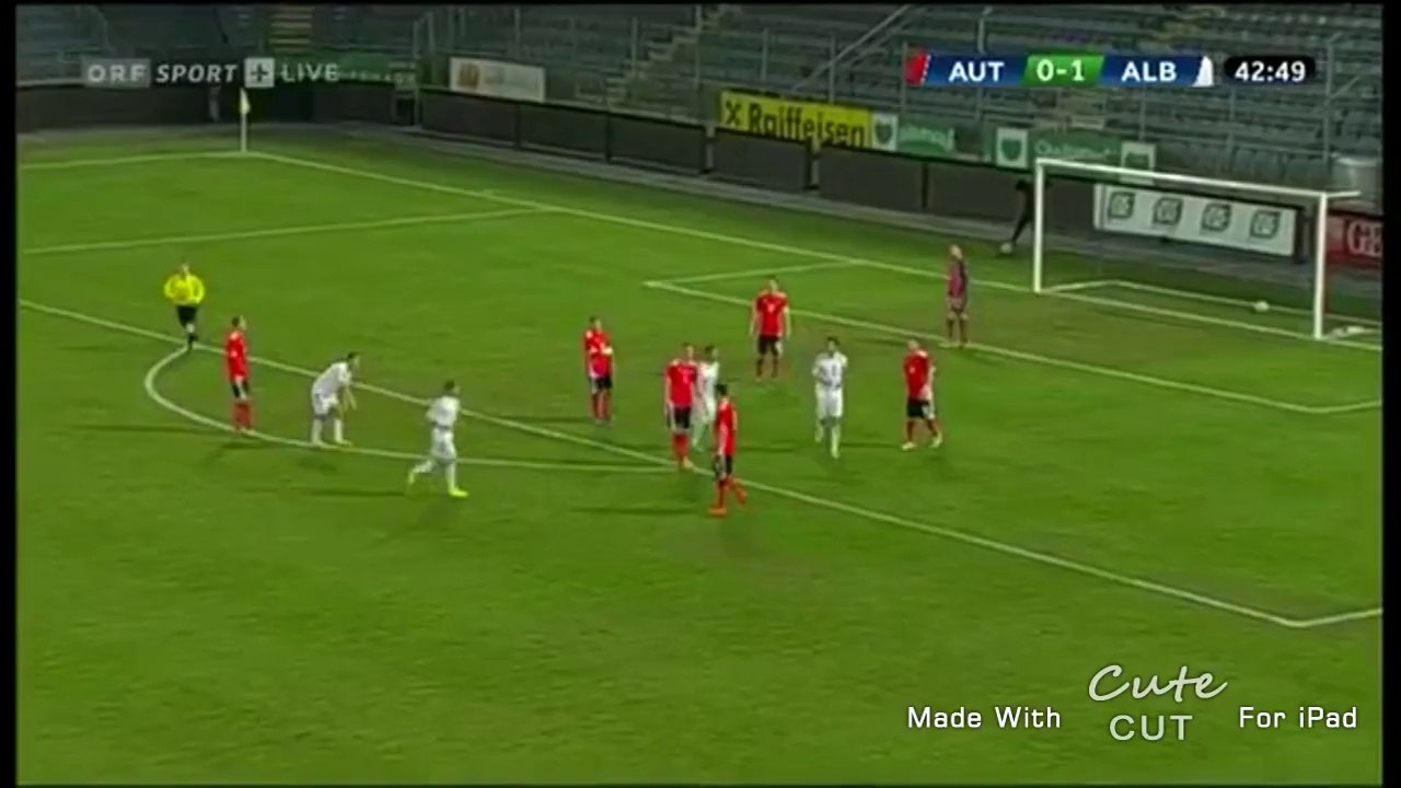 Vasilis Skourtis Goal against Austria u21