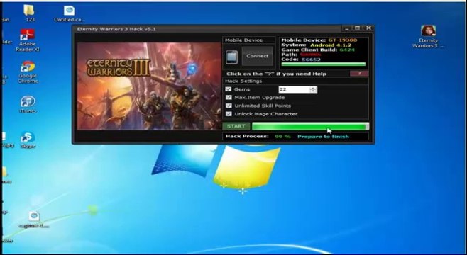 Eternity Warriors 3 Hack Updated February 2014
