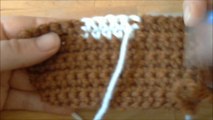 Cours de crochet N°30 - Changement de Couleur en Cours de Rang