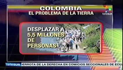 La paz y el problema de la tierra, temas-clave en elección colombiana