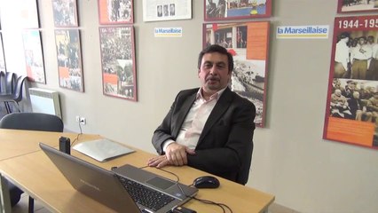 Jean-Marc Coppola  répond en direct à la question de Corinne, directrice d’école, qui s’intéresse à la place de l’enfant dans la cité.