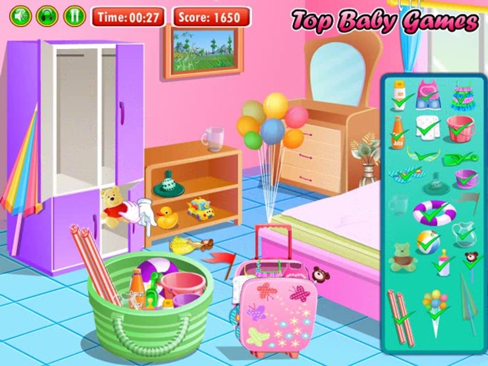 baby caring games