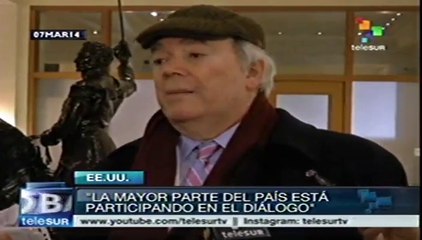 Chaderton asegura que la mayor parte de Venezuela apuesta al diálogo