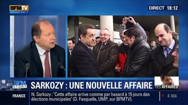 BFM Story: L'affaire Bettencourt: Nicolas Sarkozy est soupçonné de trafic d'influence, selon le quotidien Le Monde - 07/03