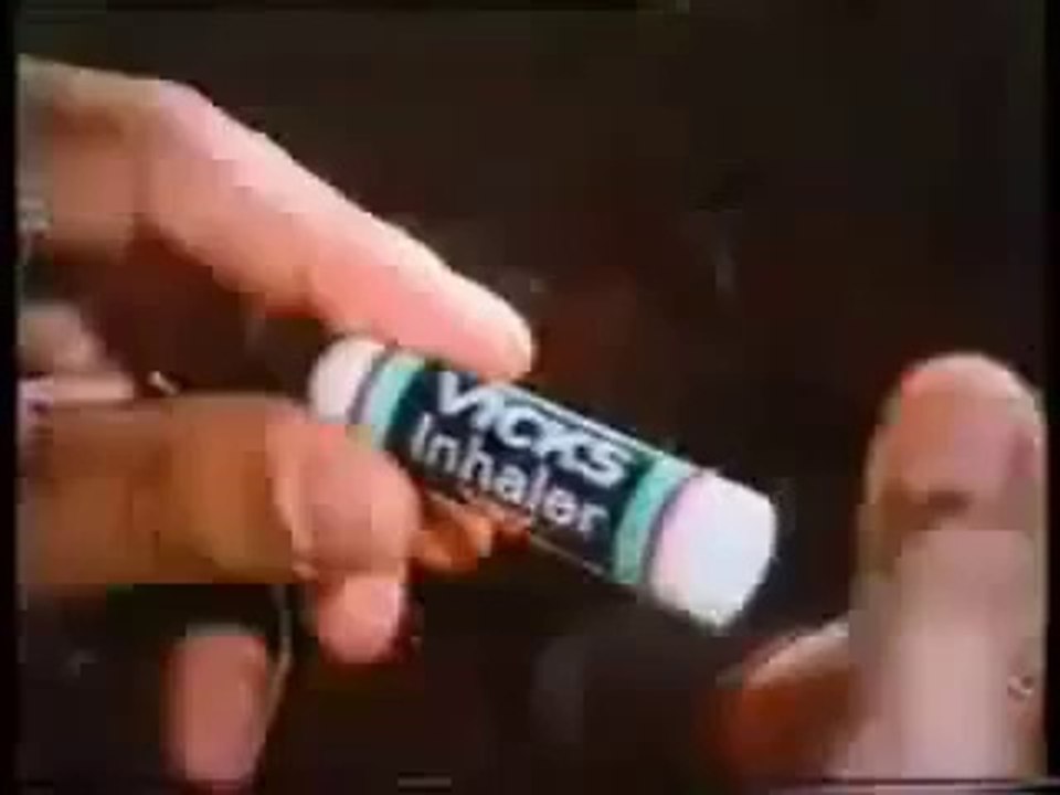 Old Classic Indian Ad of Vicks Inhale