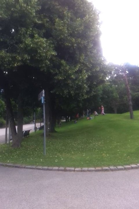 Münihte yuvarlanan Çocuklar