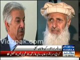 Professor Ibrahim demands Nawaz Sharif to take notice of Khwaja Asif Statement