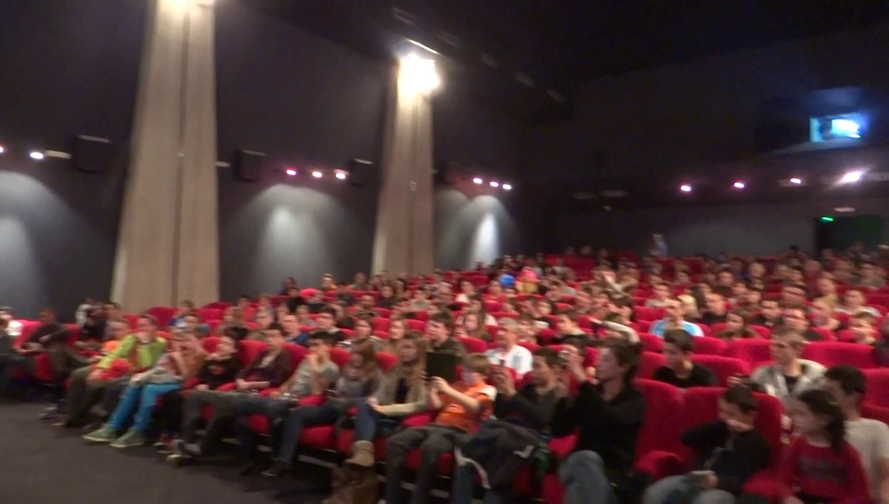 DESNOS MICHEL PRESENTE  REMY GAILLARD AU CINEMA LE TRAVELING  AGDE 7 3 2014