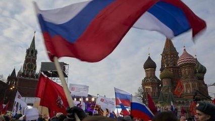 Russia rallies support for Crimea breakaway
