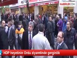 HDP heyetinin Ordu ziyaretinde gerginlik