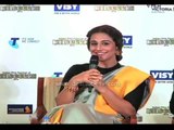Vidya Balan commented:Our Politicians are very good actors
