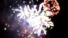 Final du feux d'artifice