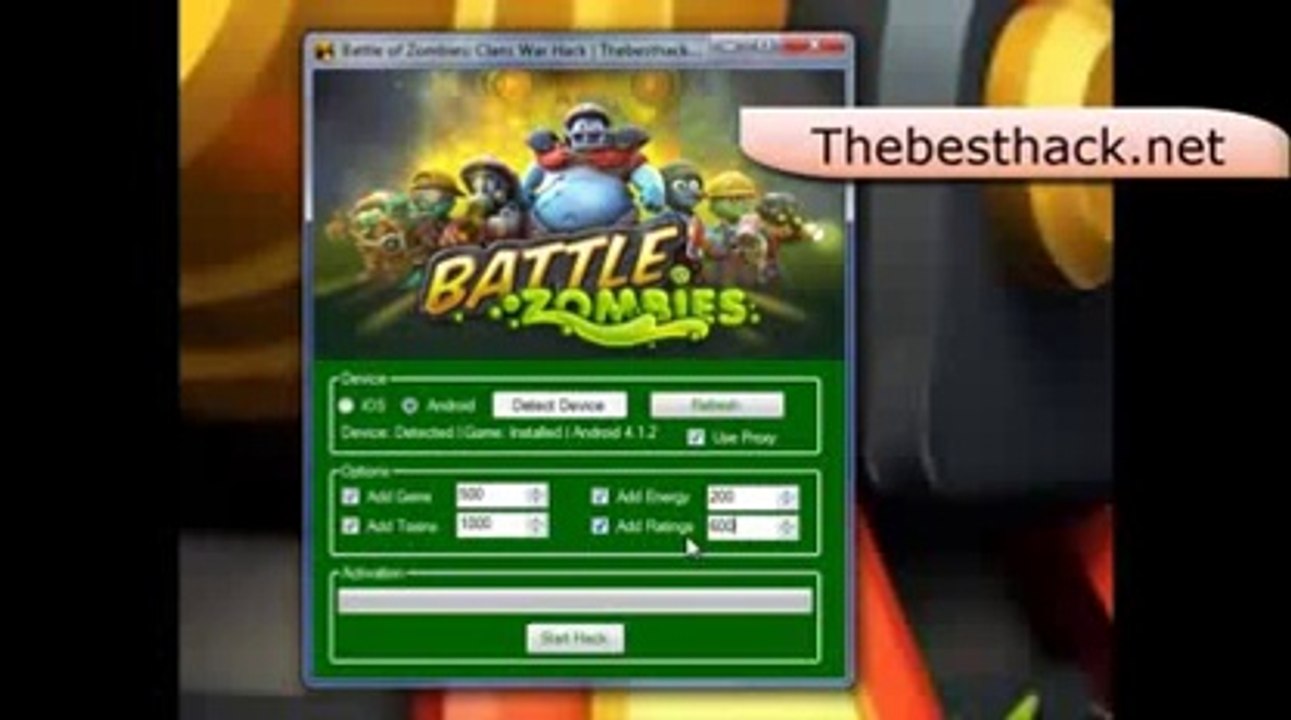 Battle Of Zombies Hack Cheat